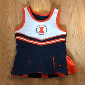 Fighting Illini cheerleader dress!